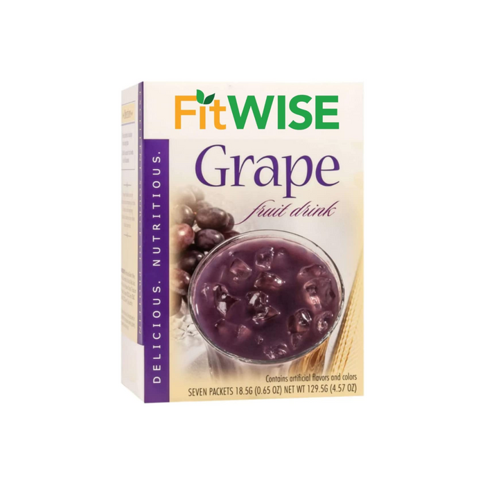 Fit Wise Grape Drink Box