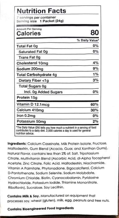 Fit Wise Vanilla Pudding-Shake