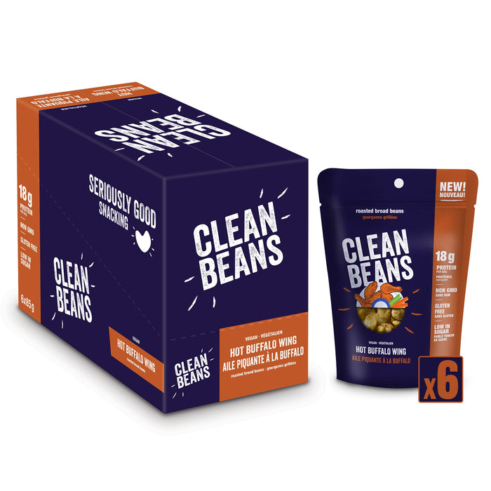 Clean Beans - Hot Buffalo Wing - 1 Box