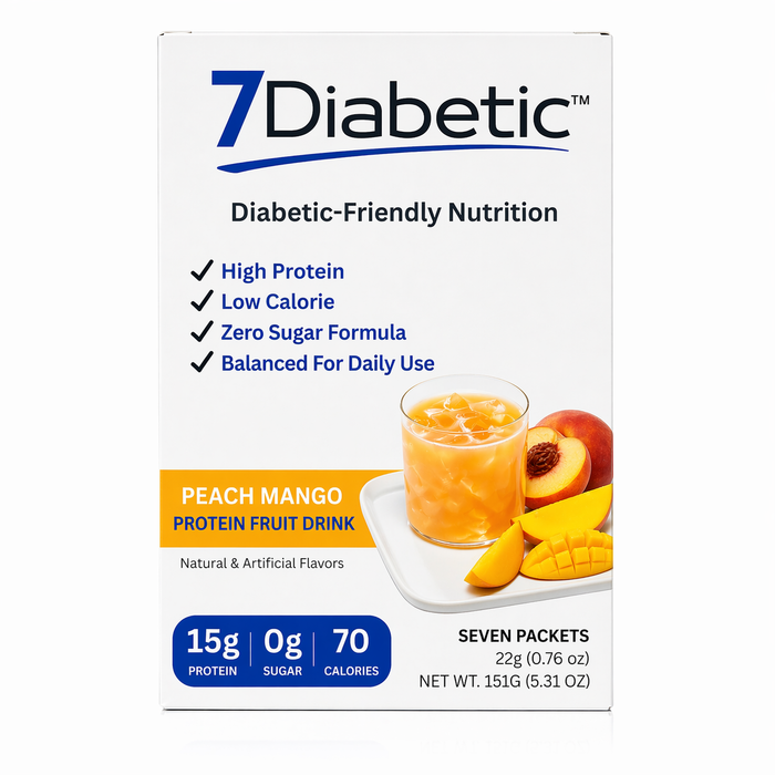 7Diabetic - Peach Mango Fruit Drink
