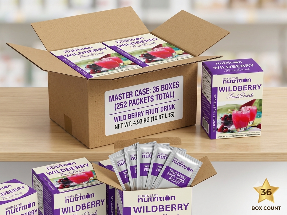 Fit Wise Wild Berry Fruit Drink Box