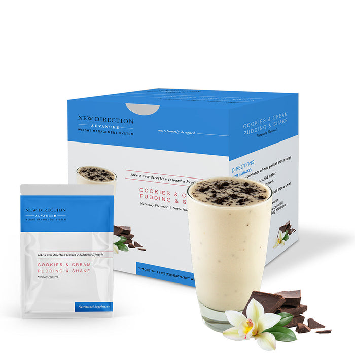 New Direction Cookies & Cream Pudding Shake