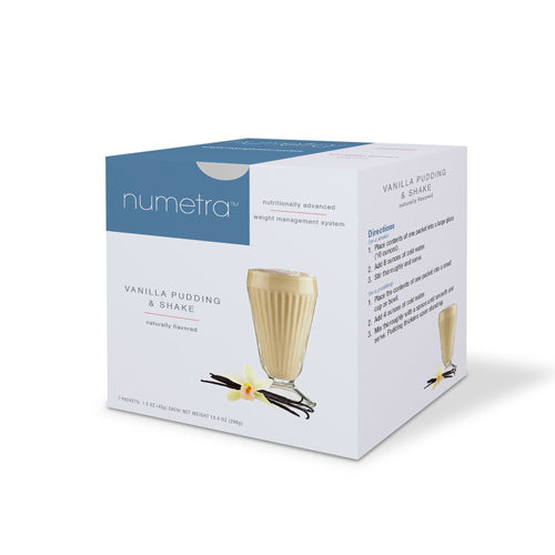 Numetra - Vanilla Pudding Shake - 1 Box