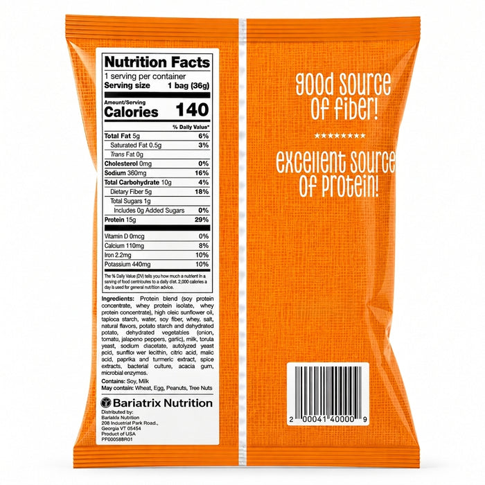 7 Bag Pack Proti Fit Spicy Nacho Cheese Chips