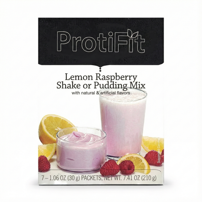 Proti Fit Lemon Raspberry Pudding-Shake Box