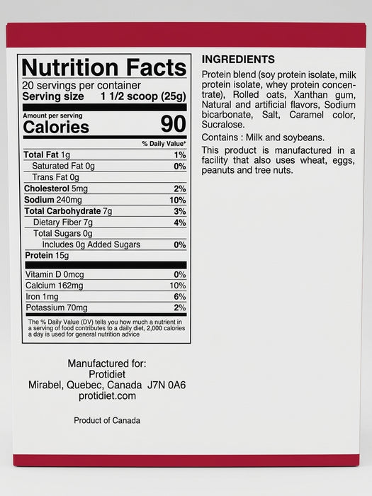 2 JAR Value Pack Proti Maple Brown Sugar Oatmeal