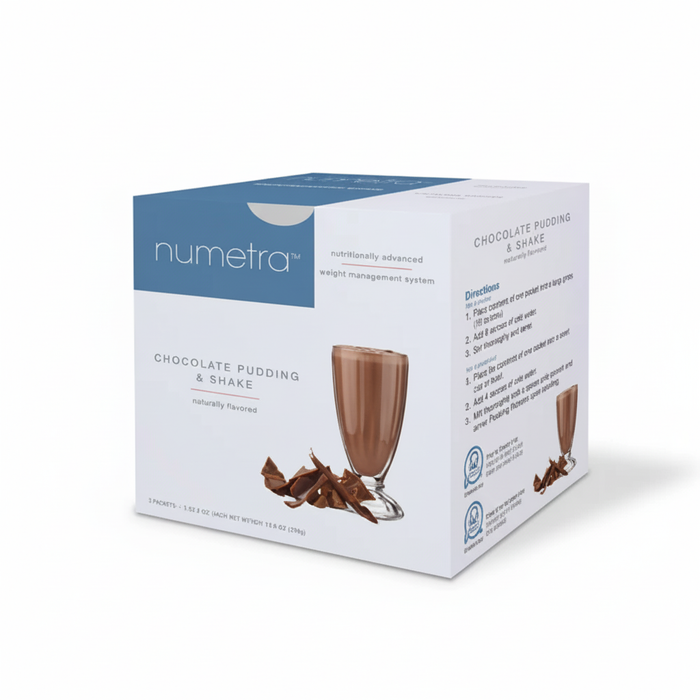 Numetra - Chocolate Pudding Shake - 1 Box