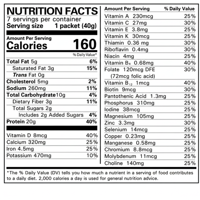Numetra Lemon Meringue Pudding Shake