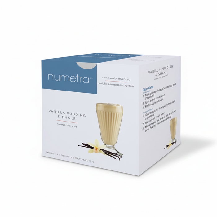 Numetra - Vanilla Pudding Shake - 1 Box