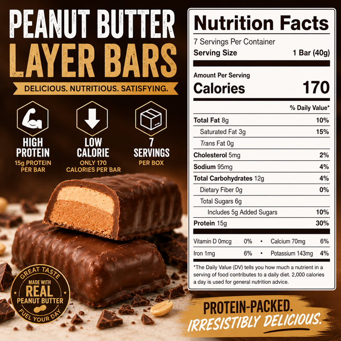 Fit Wise Peanut Butter Layer Bar
