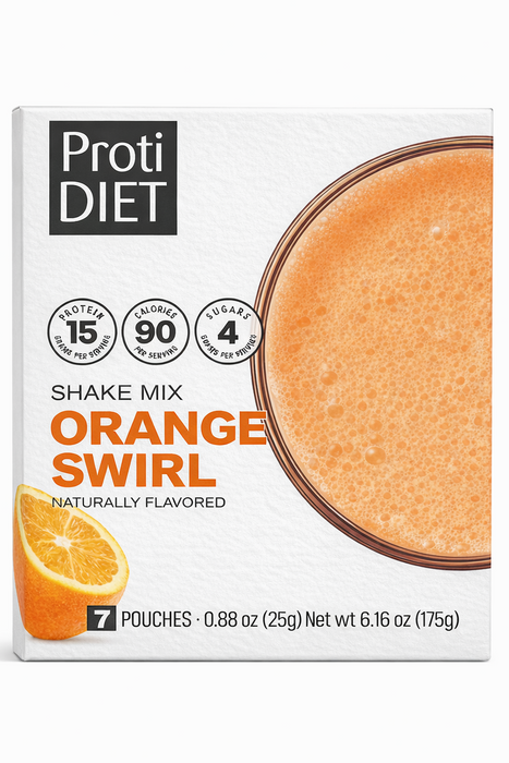 ProtiDiet Orange Swirl Shake Mix
