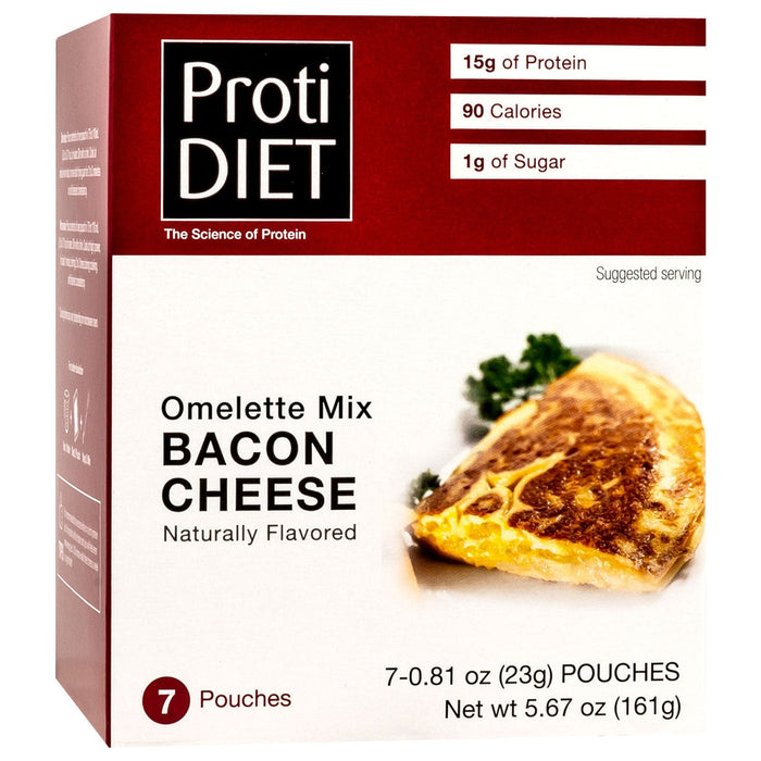 Proti Diet Bacon Cheese Omelet