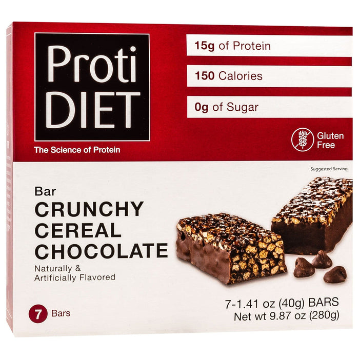 Proti Diet Crunchy Cereal Chocolate Bar