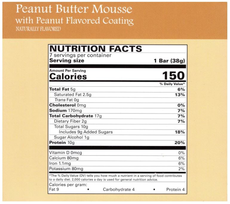 DPTG Peanut Butter Mousse Bars