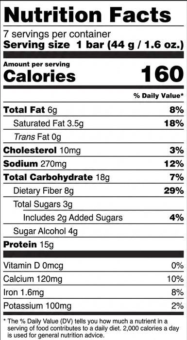 Proti Diet Peanut Butter & Smooth Caramel Crisp Bar