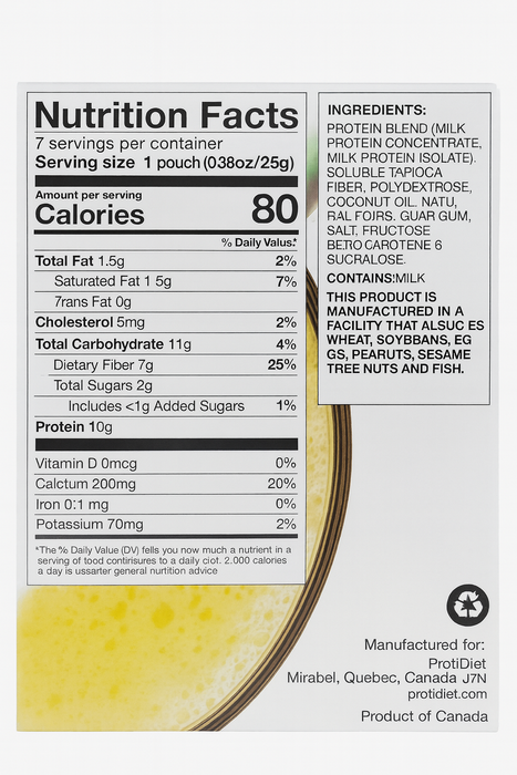 ProtiDiet Pineapple Coconut Smoothie