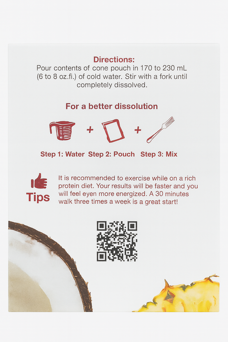 ProtiDiet Pineapple Coconut Smoothie