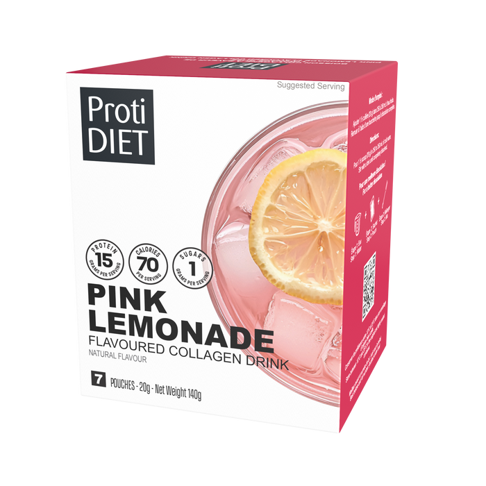 Pink Lemonade Collagen Drink Box