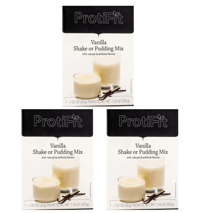 Proti Fit Vanilla Pudding-Shake Box