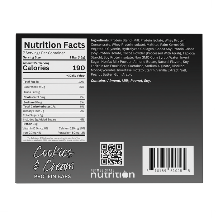 Fit Wise Cookies and Cream Bar