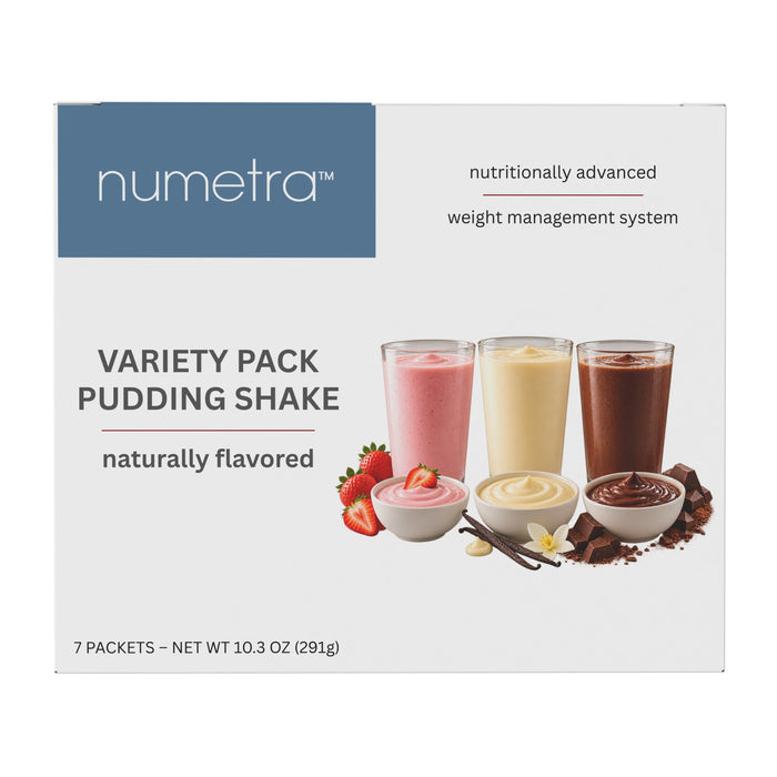 Numetra - Variety Pack Pudding Shake - 1 Box