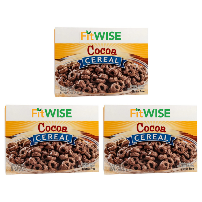 Fit Wise Rich Cocoa O's Cereal