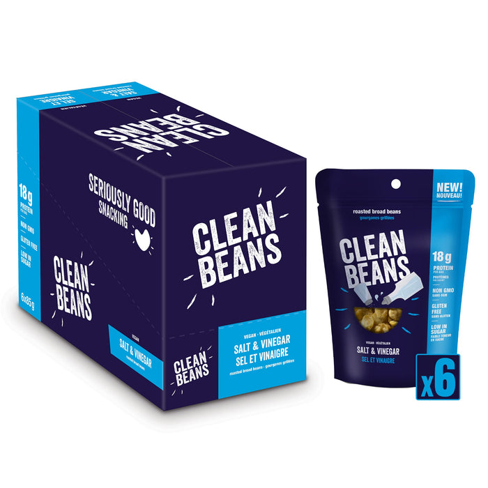 Clean Beans - Salt and Vinegar - 1 Box