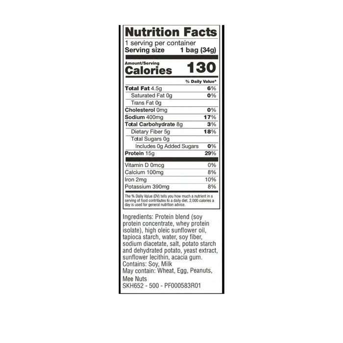 7 Bag Pack Proti Fit Sea Salt and Vinegar Chips