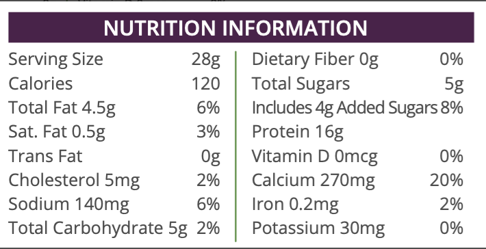 7 Bag Pack Fit Wise Salted Caramel Protein Crisps