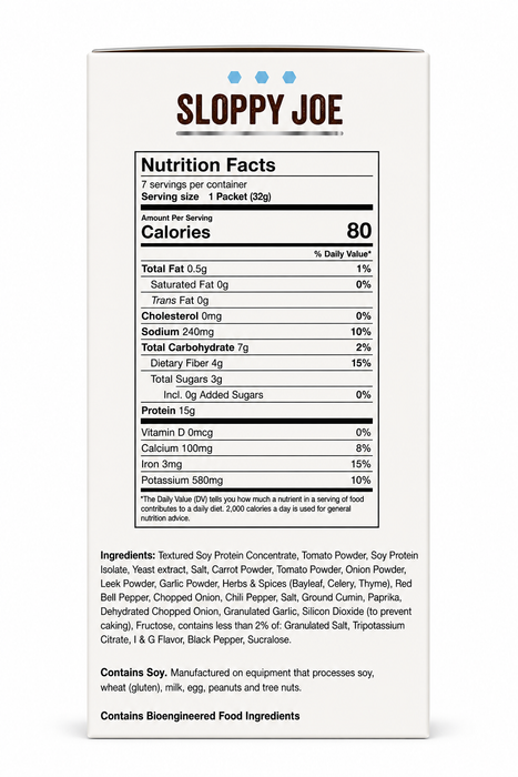 Fit Wise Sloppy Joe