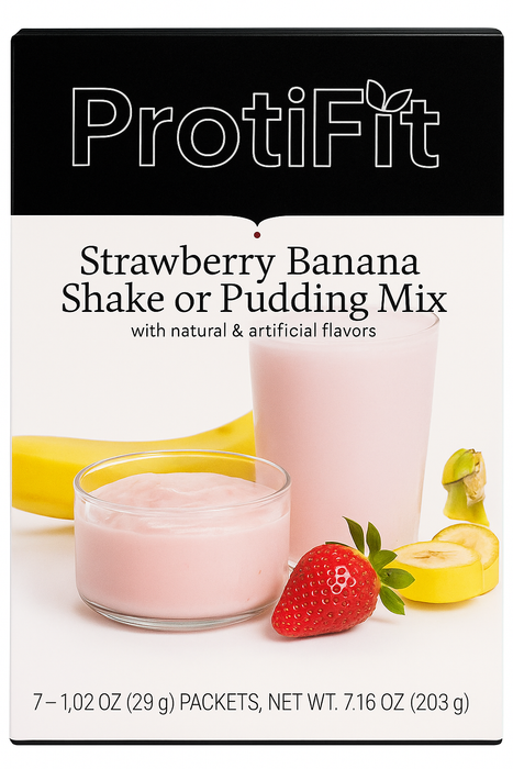 Proti Fit Strawberry Banana Pudding-Shake Box