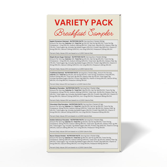 Fit Wise - Breakfast Sampler Variety Pack