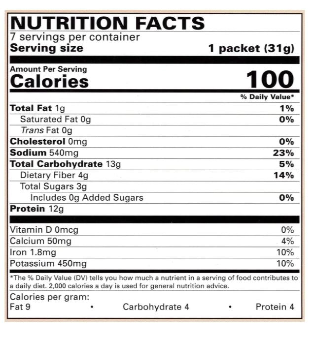 DPTG Vegetarian Chili With Beans