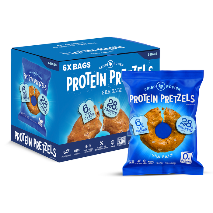 Crisp Power Protein Pretzels