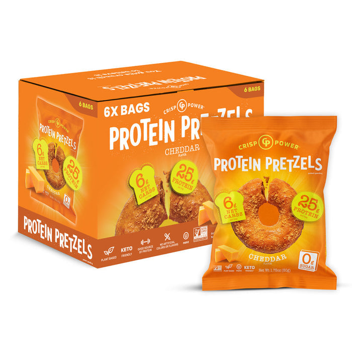 Crisp Power Protein Pretzels