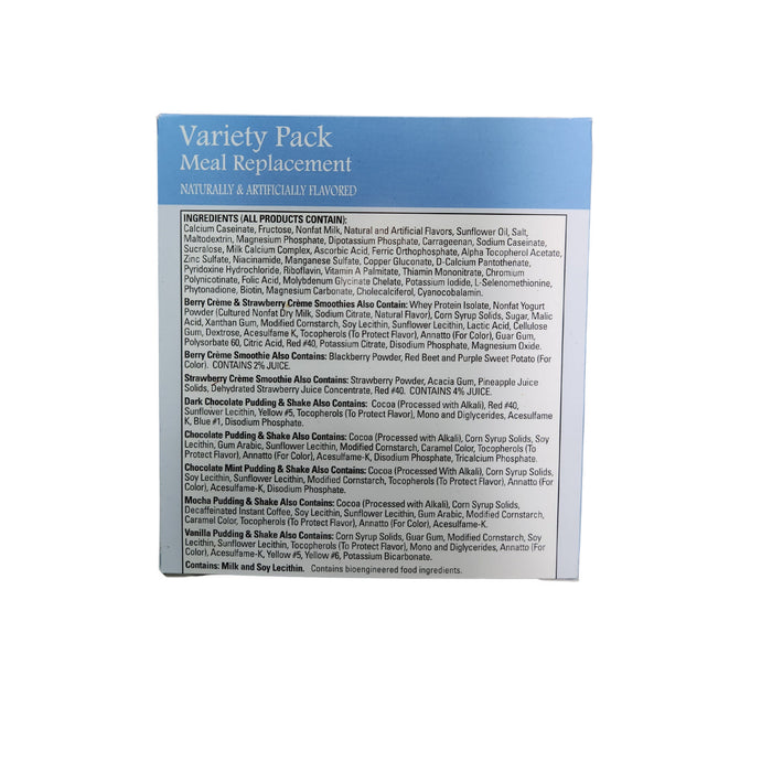 NSN Variety Pack - Pudding Shake & Smoothie