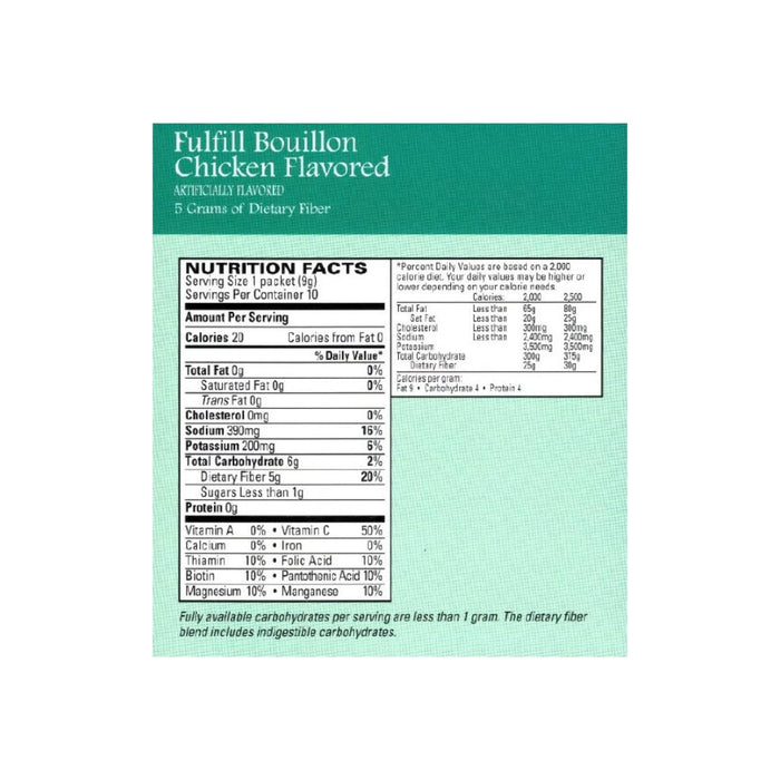 DPTG Fulfill Fiber Chicken Bouillon