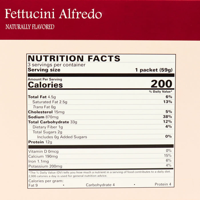 DPTG Fettucini Alfredo