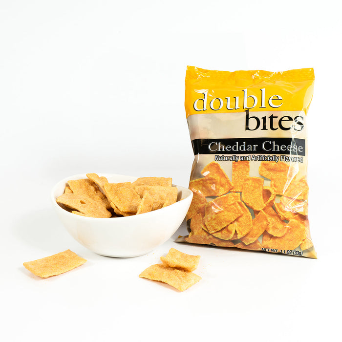 DPTG Cheddar Double Bites Single Bag