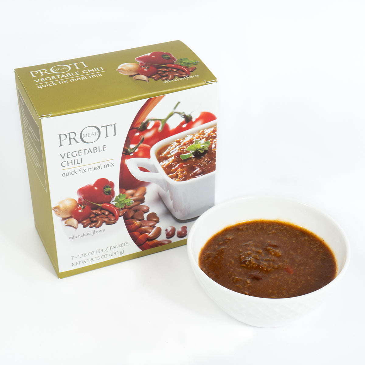 Ideal Protein Vegetable Chili Mix – 7 Packets – Expires 8/31/26 – FREE SHIPPING