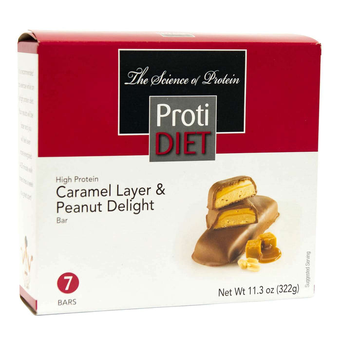 Proti Diet Caramel Layer & Peanut Delight Bar