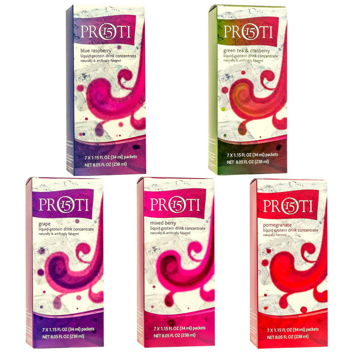 Proti Fit Variety High Protein Liquid Concentrate Bundle (35 Servings)