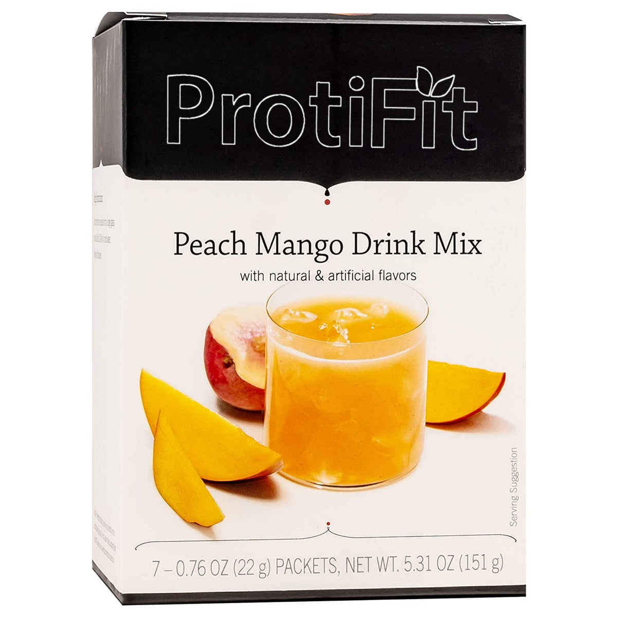 Proti Fit Peach Mango High Protein Drink Mix (High Protein Diet Drink)