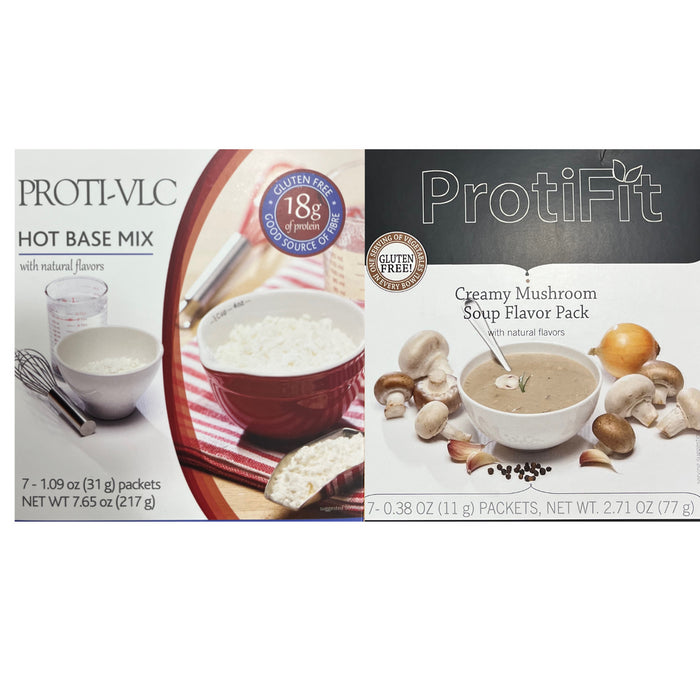 Proti Fit VLC Creamy Mushroom Soup Flavor Packet and Base