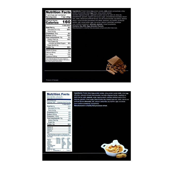 Proti Fit Choc-a-lot-Chip and Fluffy Nutter Bar Bundle