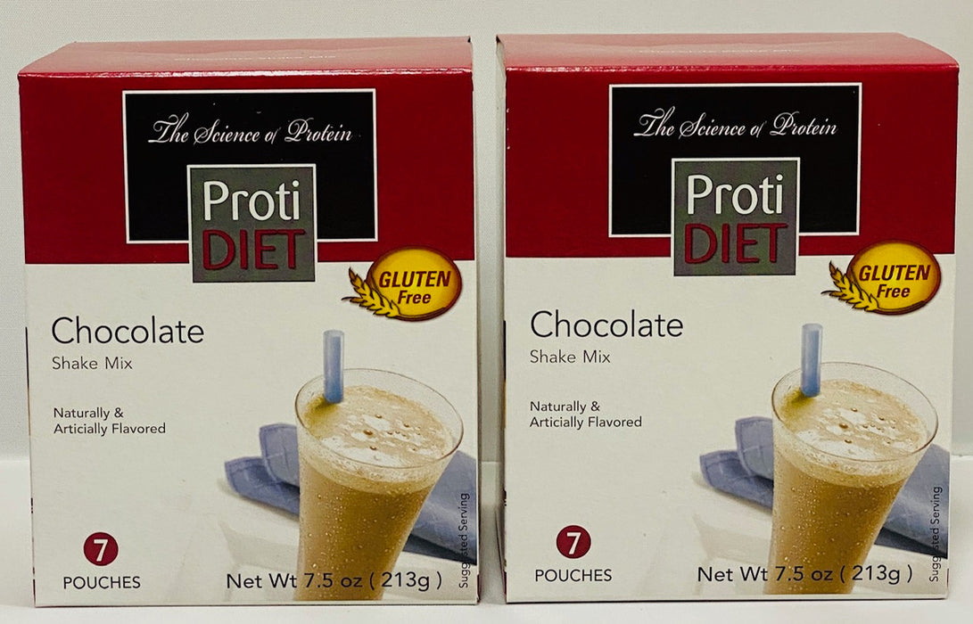 2 Box Pack Proti Diet Chocolate Shake