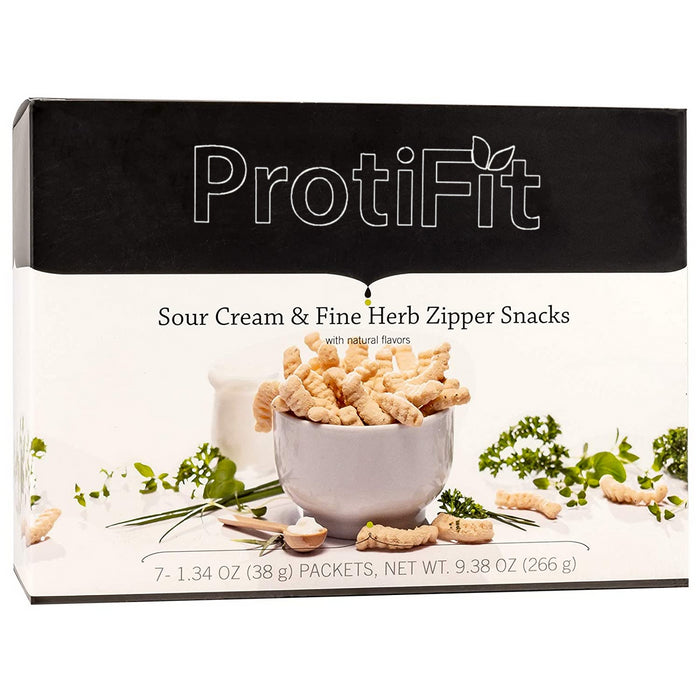 Proti Fit Sour Cream and Fine Herb Zippers