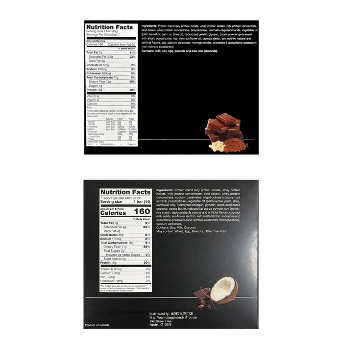 Proti Fit Chocolate Crisp and Chocolate Coconut Bar Bundle