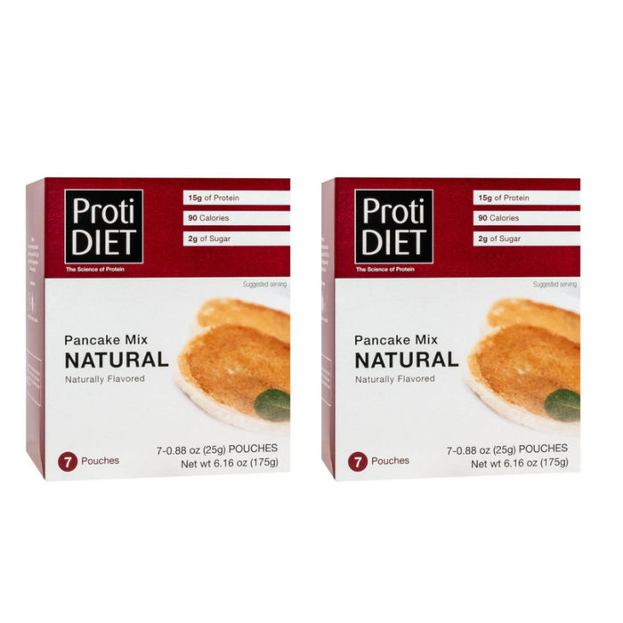 2 Box Pack Proti Diet Natural Pancake Mix