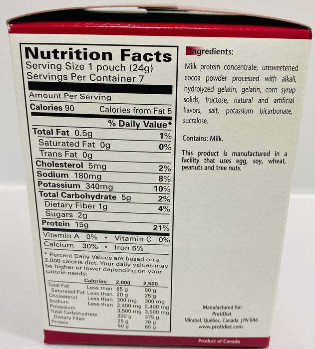 2 Box Value Pack Proti Diet Hot Cocoa